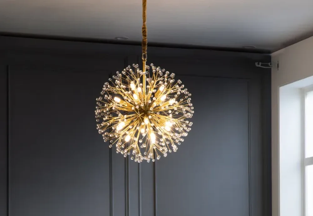 art deco bubble chandelier