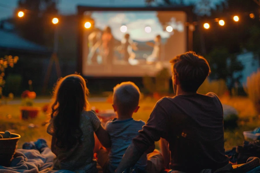 living room projector